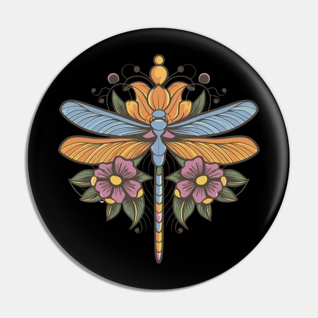 Dragonfly graphic, Dragonfly Lover , Cottagecore Dragonfly, Insect Lover , Nature Lover Gift, Nature Pin by YuriArt