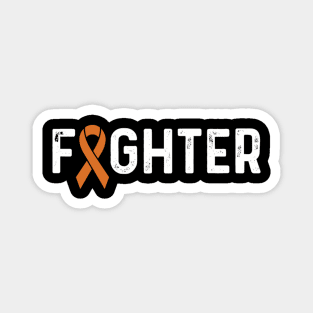 Multiple Sclerosis Awareness Orange Ribbon Ms Fighter Magnet