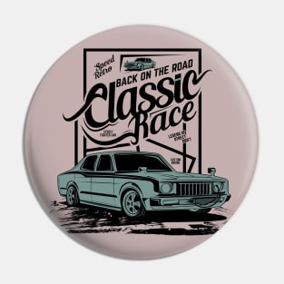 classic race back road sports classic car Pin