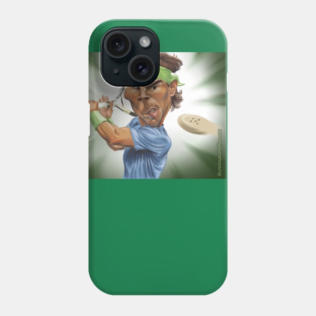 Rafa Nadal Phone Case by cristinatorbellina