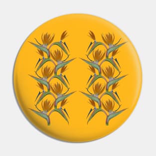 Bird of Paradise Stelitzia Blossom Pin