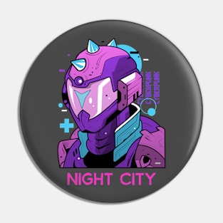 Cyberpunk 2077 Night City Pin