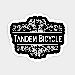 Tandem Bicycle Magnet