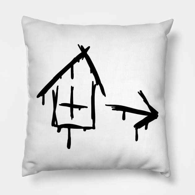 Left 4 Dead - Safehouse [black] Pillow by Franz24