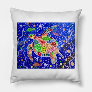 THE TURTLE MAN BUDGIAL Pillow