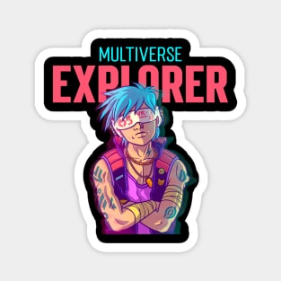 "Multiverse Explorer" - 4 of 6 Magnet