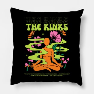 The Kinks // Yoga Pillow