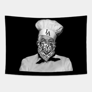 Chef With MAsk Tapestry