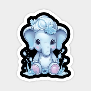 Cartoon Elephant Magnet