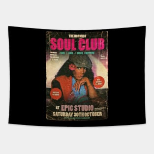 POSTER TOUR - SOUL TRAIN CLUB Tapestry