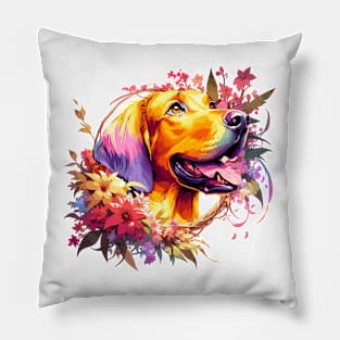 Hanoverian Scenthound Celebrates Dog Mom's Mother's Day Gift Pillow