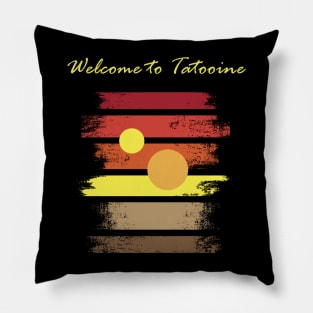 Welcome to Tatooine Pillow