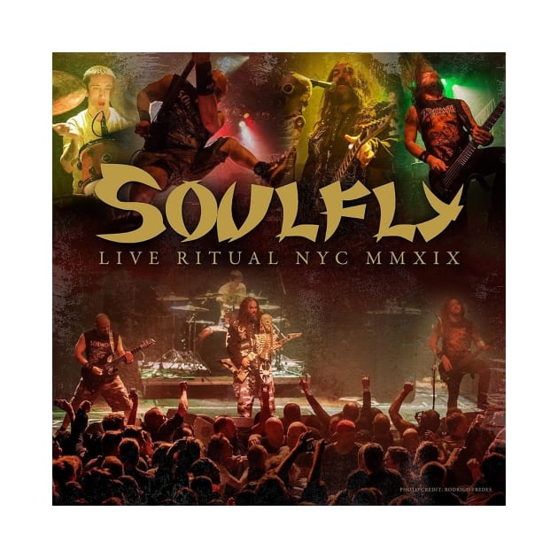 Soulfly Live Ritual Nyc Mmxix Album Cover by fancyjan