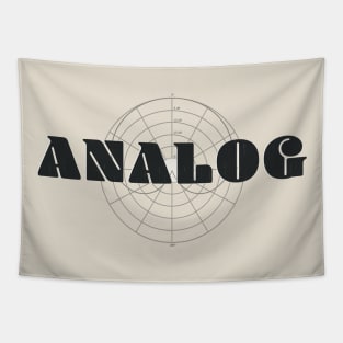 Analog Mic Polar Pattern Tapestry