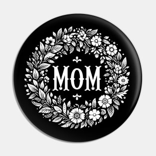 Elegant Vintage-Inspired Mom Pin