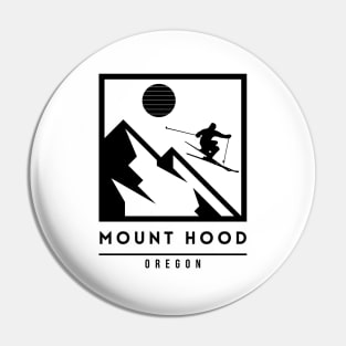 Mount Hood Oregon United States Ski Pin