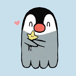 Pengu and his Hope fluffy T-Shirt