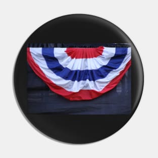 American Patriotic Banner Pin