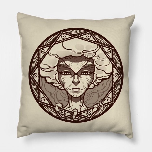 Seohiroth Lines - 10 - Malkuth Pillow by Nightgrowler