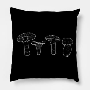 "ACAB Mushrooms" Amanita, Chanterelle, Amanita, Bolete Pillow