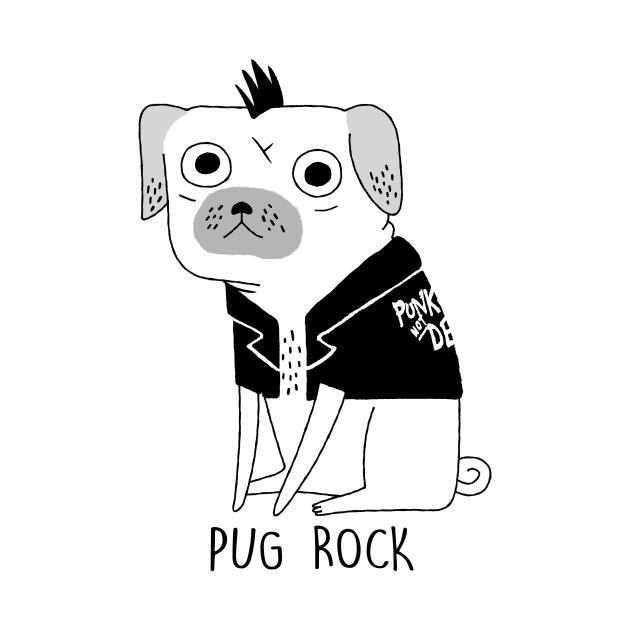 Pug Rock by shirleyshirl