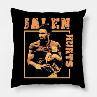 Jalen hurts vintage Pillow