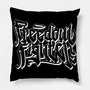 Freedom fighter Pillow