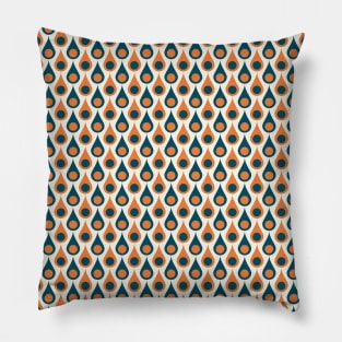 Retro Funky Style Modern Pattern Pillow