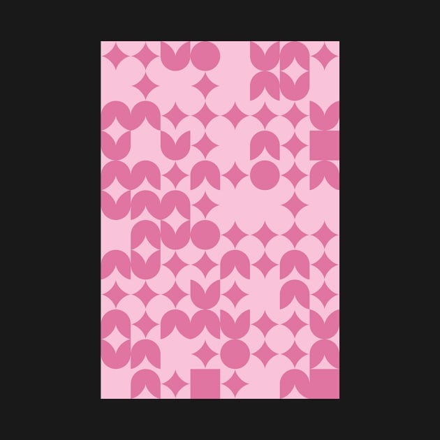 Valentines Day Geometric Pattern - Flowers #9 by Trendy-Now