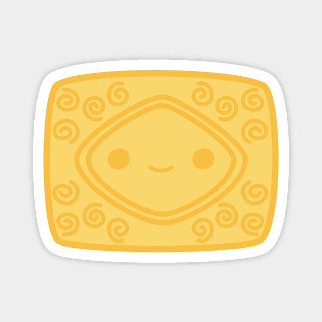 Cute yummy biscuit-custard cream Magnet by peppermintpopuk