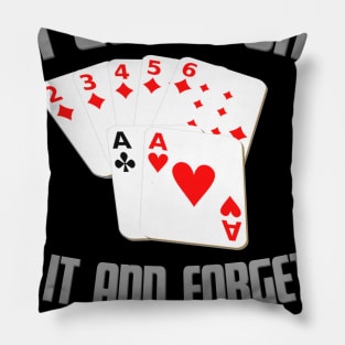 Cousin Vito's Casino Pai Gow Poker shirt! Pillow