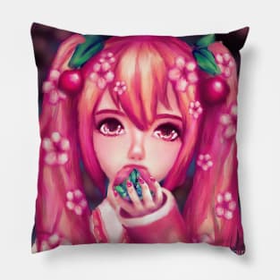 Sakura Hatsune Miku Mochi Pillow