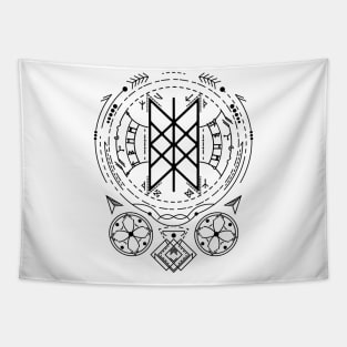 Web of Wyrd | Norse Pagan Symbol Tapestry
