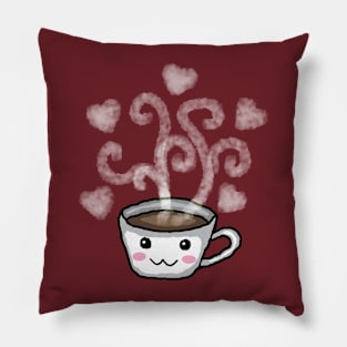 Cute Coffee Cup Pillow