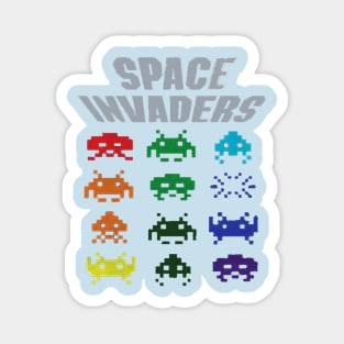 Space Invaders Magnet