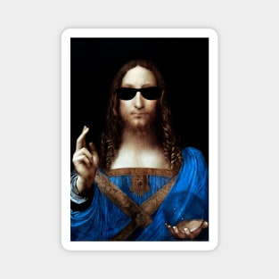 Cool Salvator Mundi Magnet