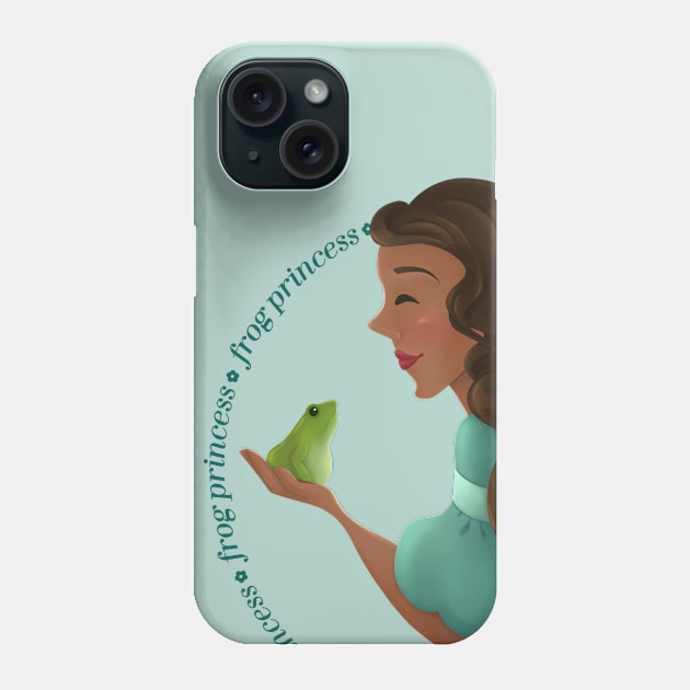 Frog Princess Phone Case by LunarFox