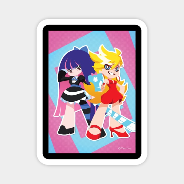 Panty & Stocking Magnet by TSperring