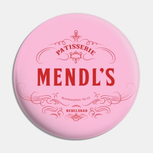 Mendl's - The Grand Budapest Hotel Poster Pin