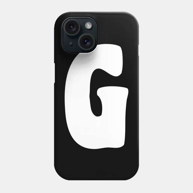 Letter G Phone Case by Xtian Dela ✅