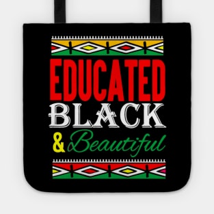 Educated Black Tote