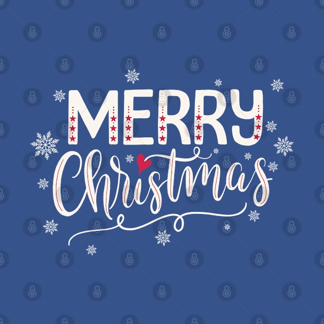 Merry Christmas Hand Lettering by CalliLetters