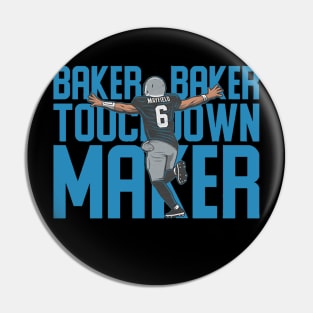 Baker Mayfield Carolina Touchdown Maker Pin