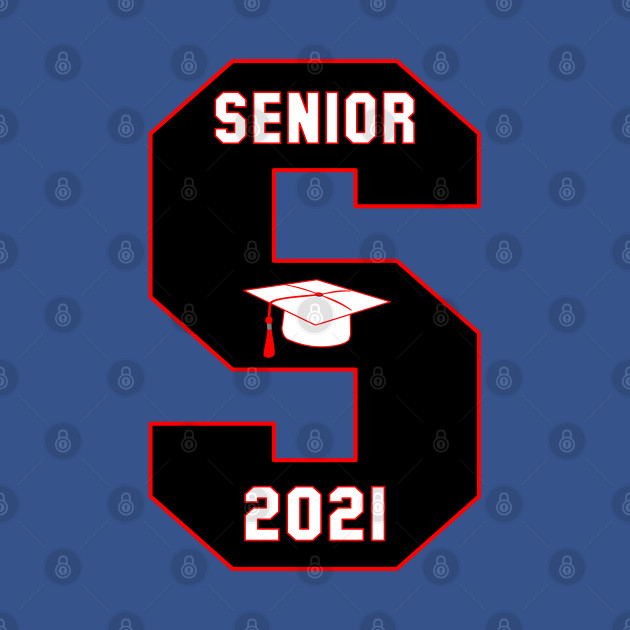 Disover Senior In High School Class Of 2021 - High School Senior Or College Graduate - T-Shirt