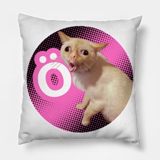 Funny cat Pillow