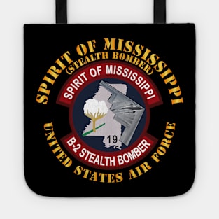 B2 - Spirit of Mississippi Stealth Bomber Tote