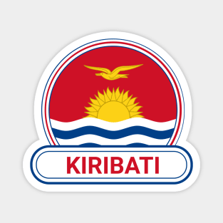 Kiribati Country Badge - Kiribati Flag Magnet