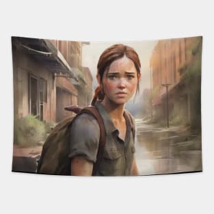 The Last of Us fan art - Ellie Tapestry