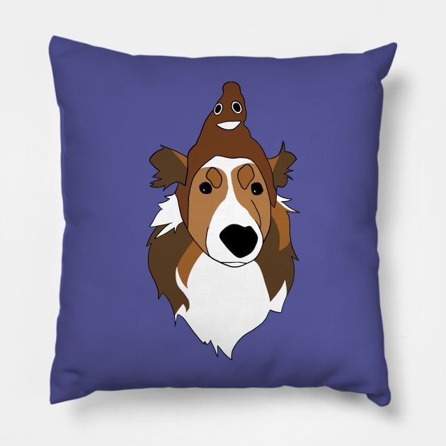 Penny for your Poop Pillow by Just Leaf