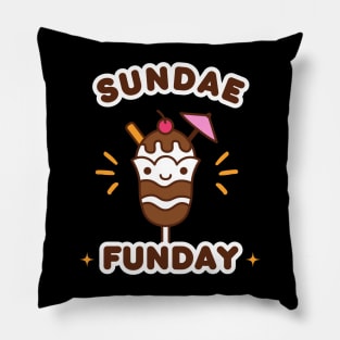 Sundae Funday for Icecream lover Pillow